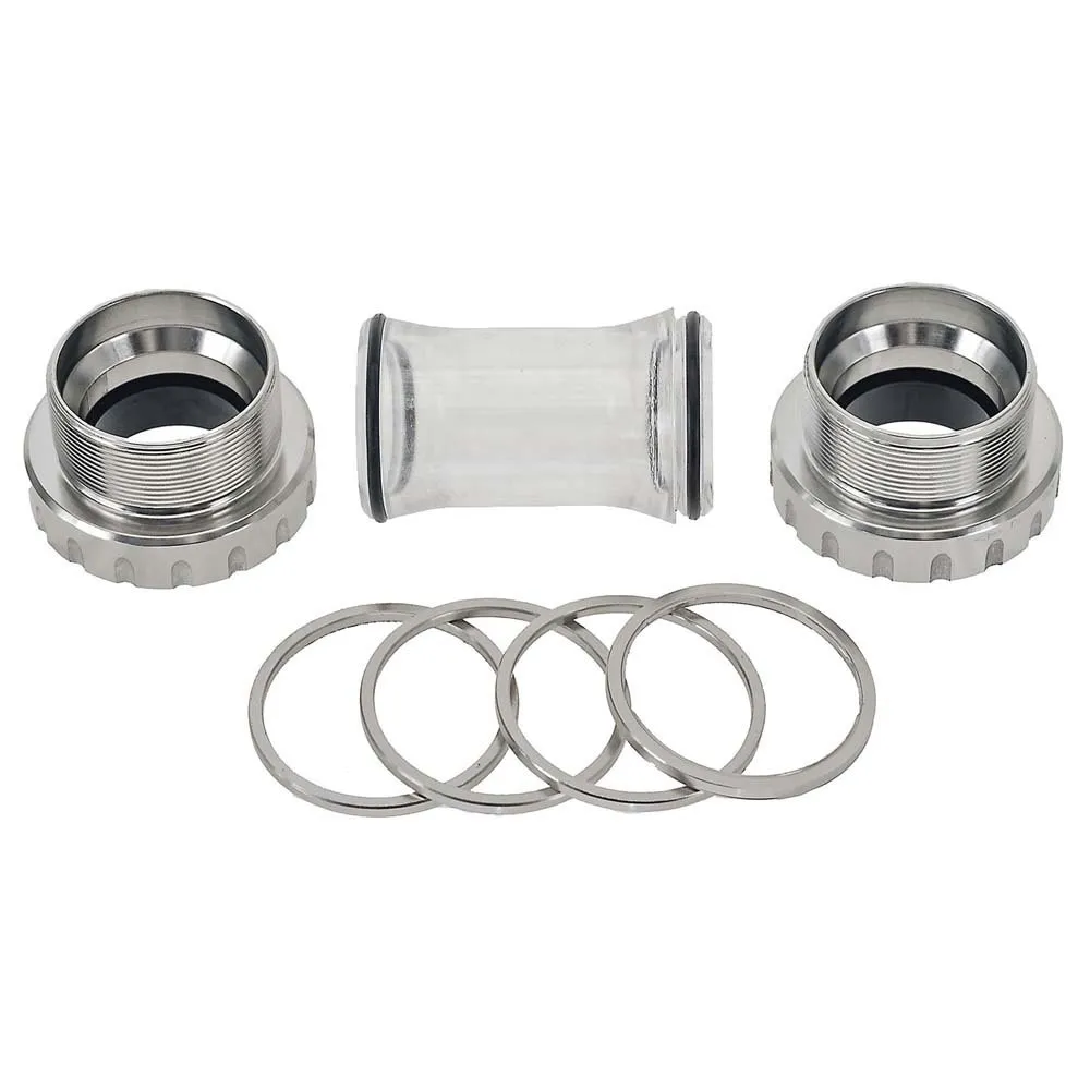Neco Thread Lagerschalen, Silver, 73mm