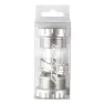 Neco Thread Lagerschalen, Silver, 73mm