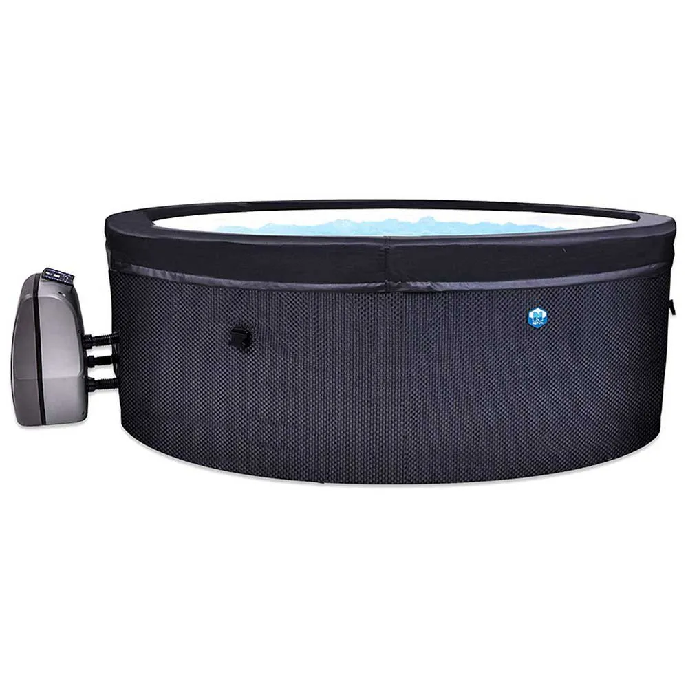 Netspa Vita 156x70 Cm Heiß Aufblasbare Badewanne Mit Außenpaneelen, Dark, 800L Netspa Vita 156x70 Cm Heiß Aufblasbare Badewanne Mit Außenpaneelen, Dark, 800L