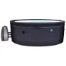 Netspa Vita 156x70 Cm Heiß Aufblasbare Badewanne Mit Außenpaneelen, Dark, 800L