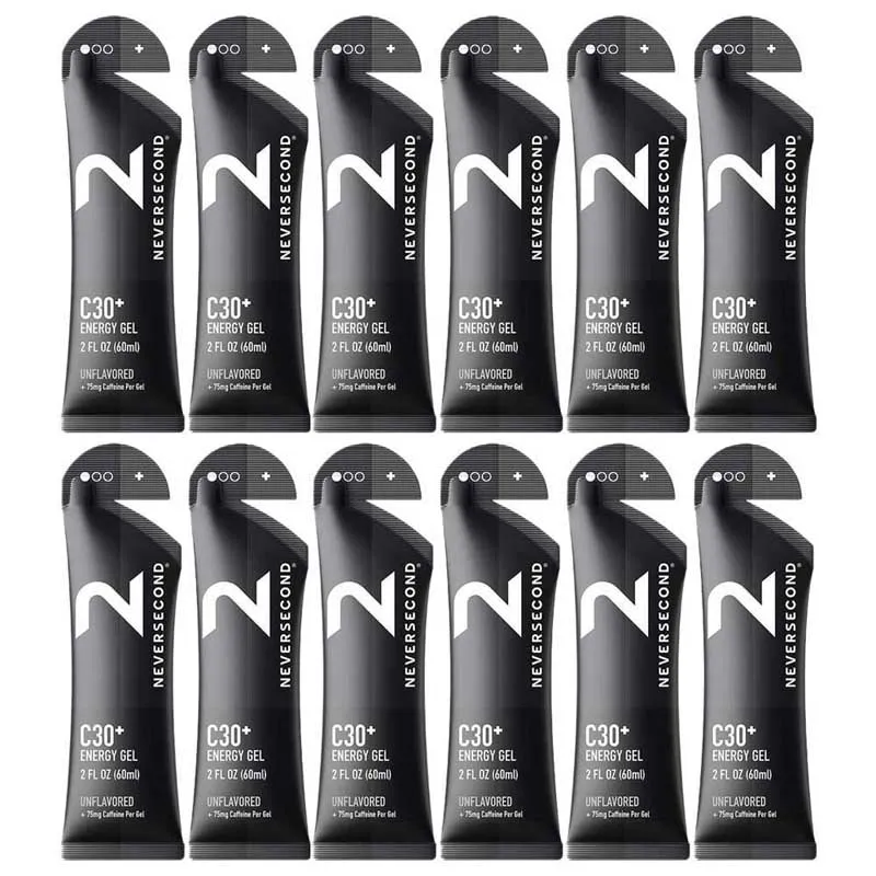 Neversecond C30+ Schachtel Mit Energiegelen Neutraler Geschmack 60 Ml 12 Einheiten, Multicolor, One Size Neversecond C30+ Schachtel Mit Energiegelen Neutraler Geschmack 60 Ml 12 Einheiten, Multicolor, One Size