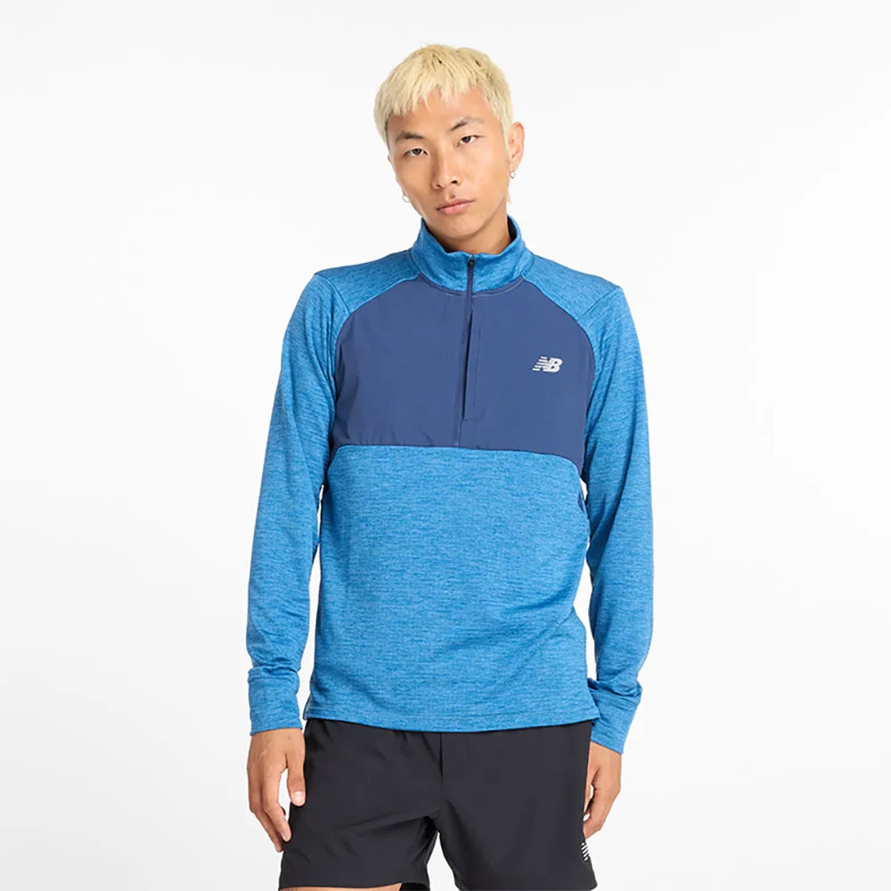 New Balance Athletics Heat Grid Halbreißverschluss-langarm-t-shirt female New Balance Athletics Heat Grid Halbreißverschluss-langarm-t-shirt female