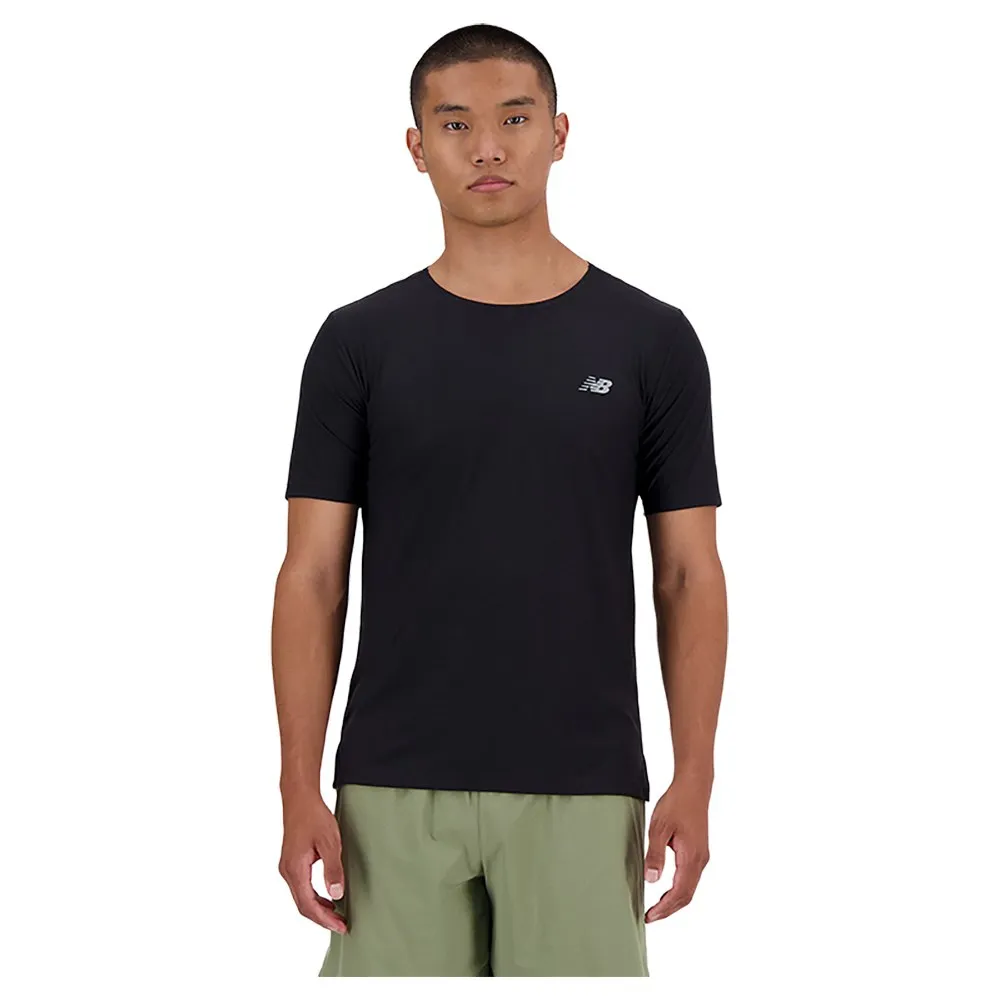 New Balance Athletics Jacquard Kurzarm-t-shirt male New Balance Athletics Jacquard Kurzarm-t-shirt male
