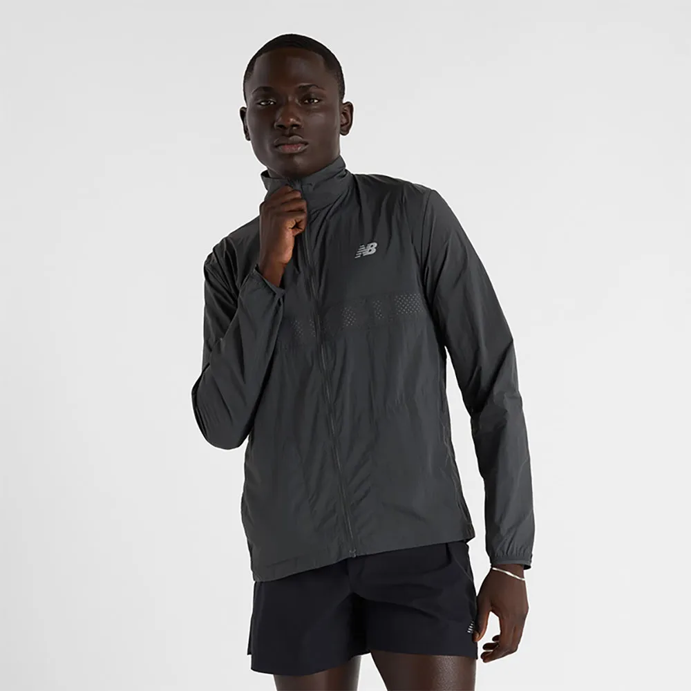 New Balance Athletics Reflective Packable Jacke