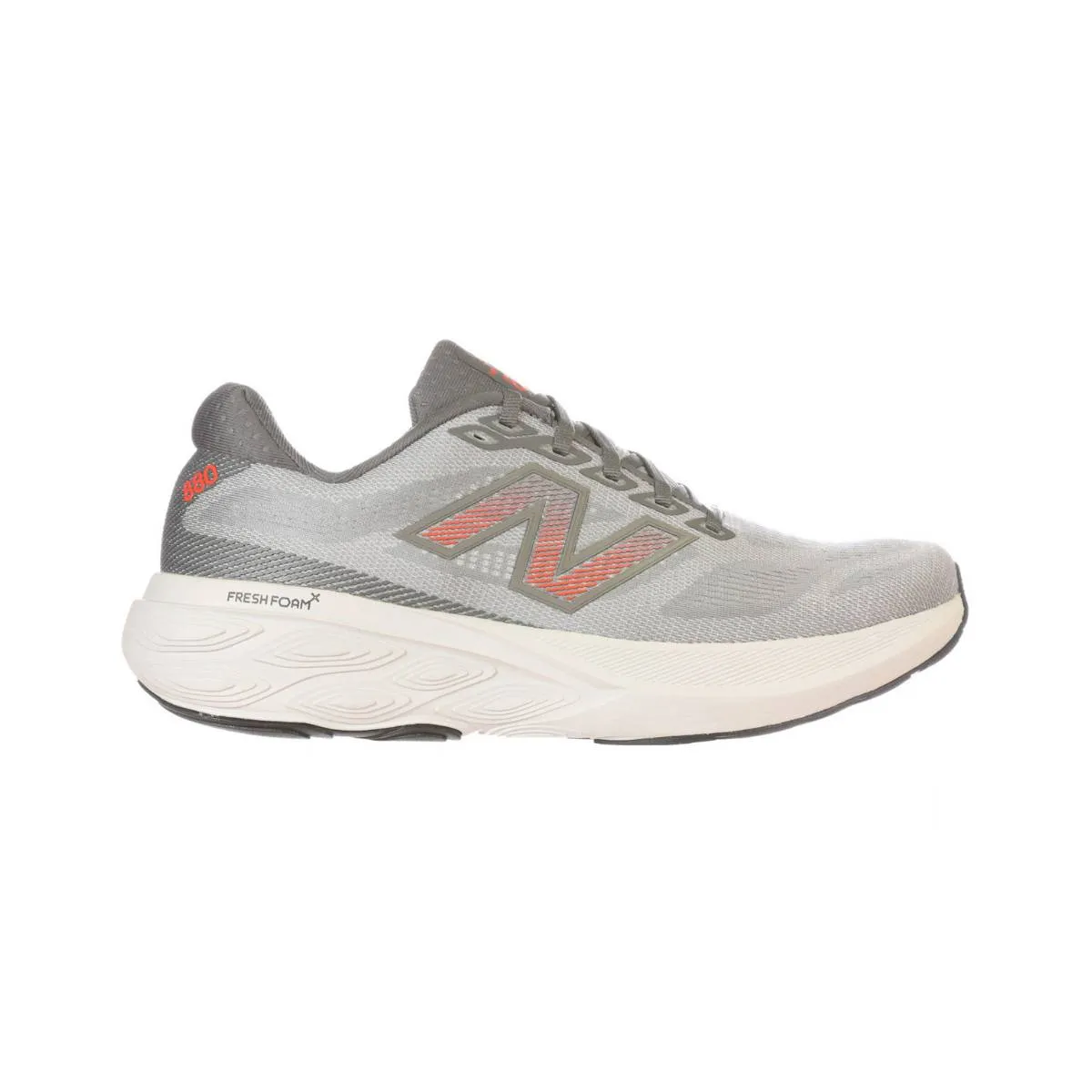 New Balance Fresh Foam X 880 v15 Schuhe AW25, Grau rot New Balance Fresh Foam X 880 v15 Schuhe AW25, Grau rot