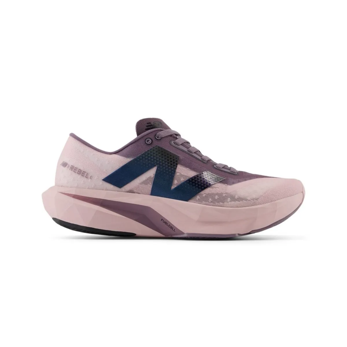 New Balance FuelCell Rebel v4 SS25 Damen-Sneaker, Lila rosa