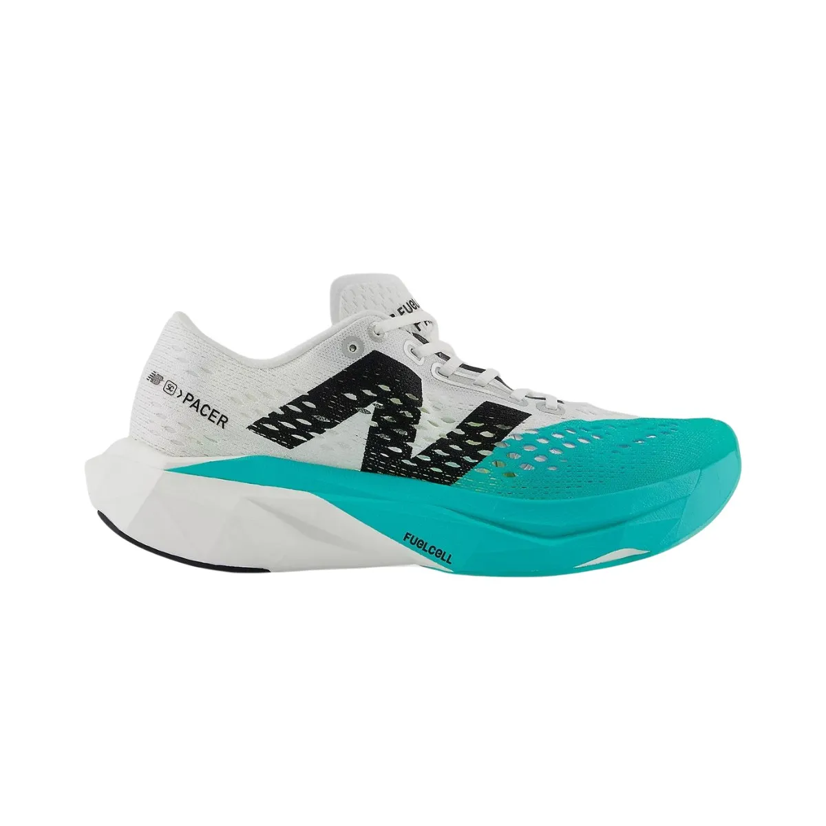 New Balance FuelCell SuperComp Pacer v2 Damen Schuhe, Blau weiß New Balance FuelCell SuperComp Pacer v2 Damen Schuhe, Blau weiß