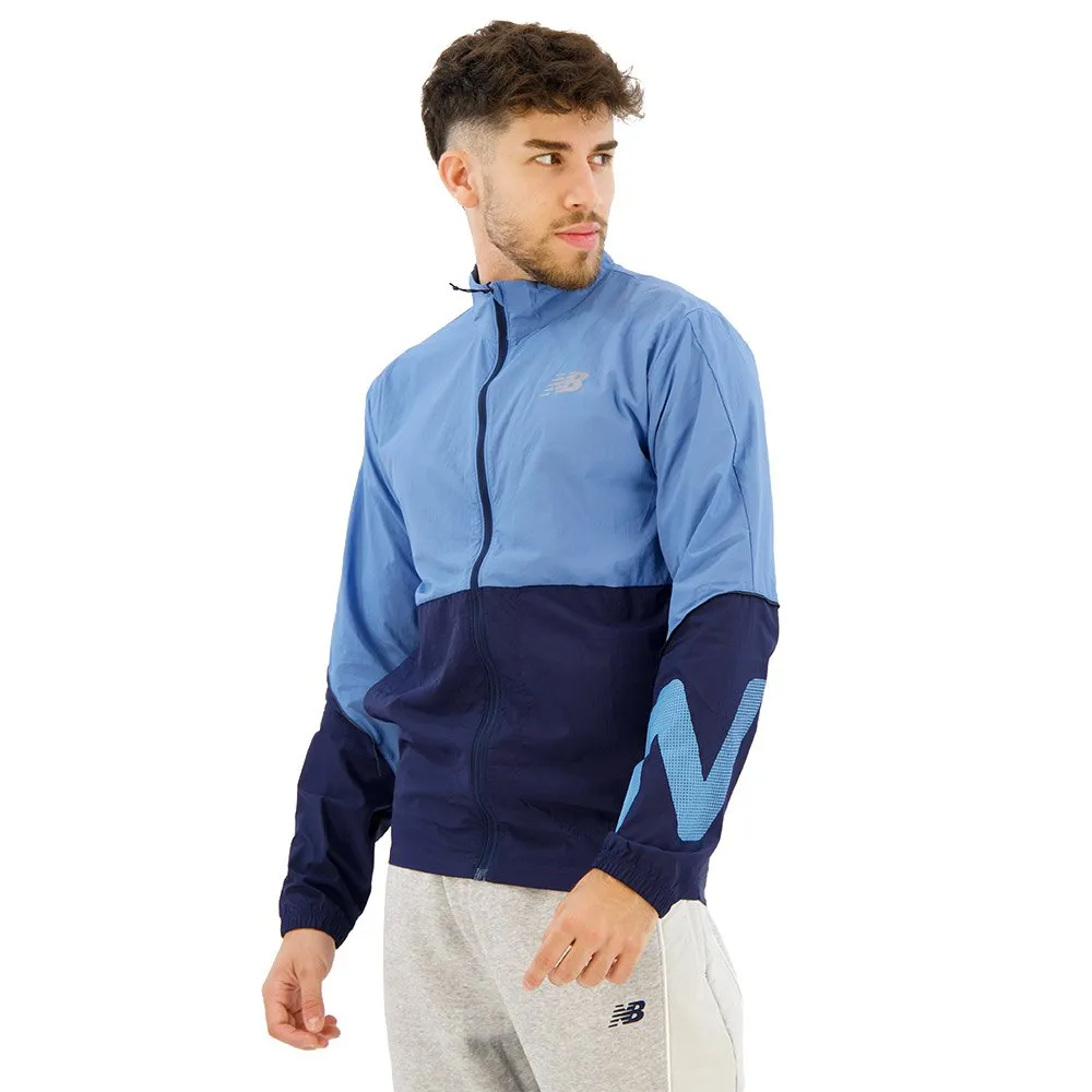 New Balance Graphic Impact Jacke male New Balance Graphic Impact Jacke male