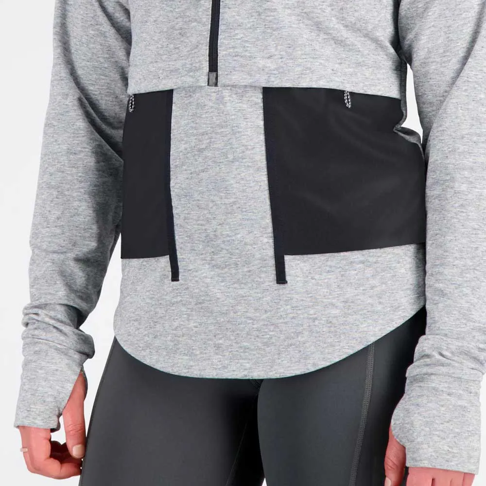 New Balance Impact At Spinnex Halbreißverschluss-sweatshirt female