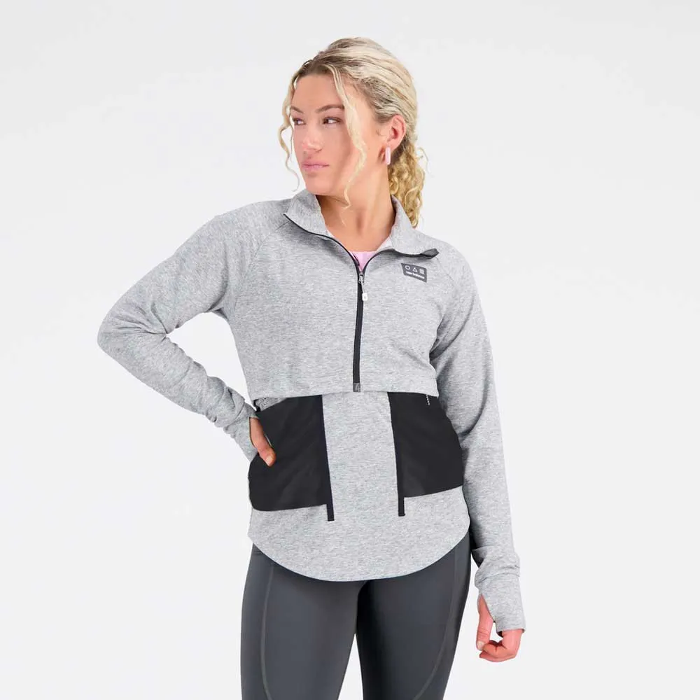 New Balance Impact At Spinnex Halbreißverschluss-sweatshirt female
