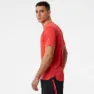 New Balance Impact Kurzarm-t-shirt male, True red heather