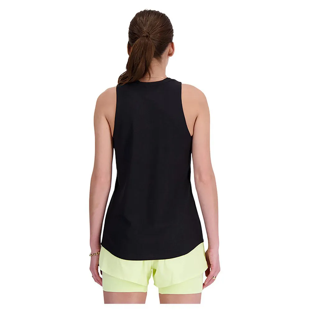 New Balance Jacquard Slim ärmelloses T-shirt female