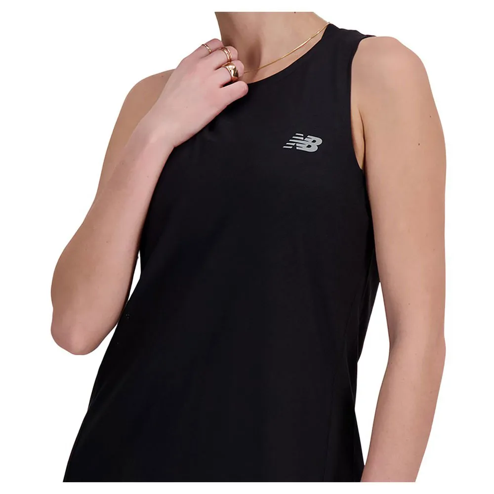 New Balance Jacquard Slim ärmelloses T-shirt female