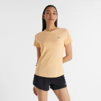 New Balance Jacquard Slim Kurzarm-t-shirt female New Balance Jacquard Slim Kurzarm-t-shirt female