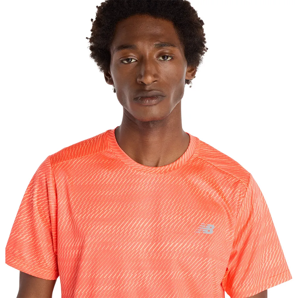 New Balance Mt53217 Kurzarm-t-shirt male