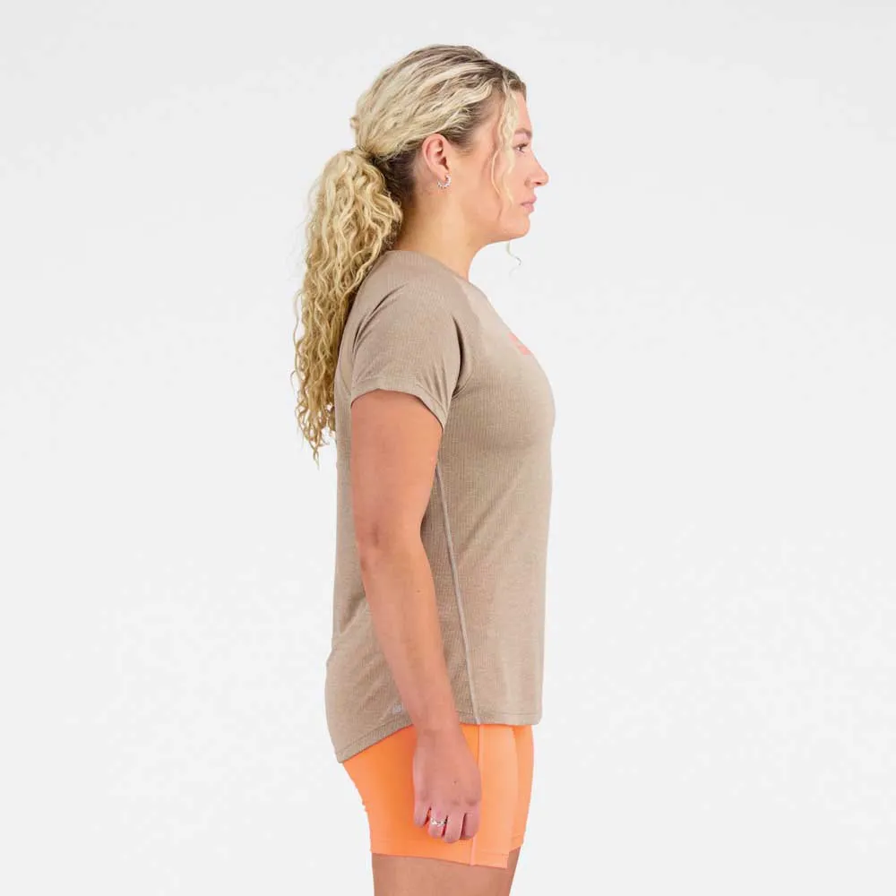 New Balance Printed Impact Kurzarm-t-shirt female New Balance Printed Impact Kurzarm-t-shirt female