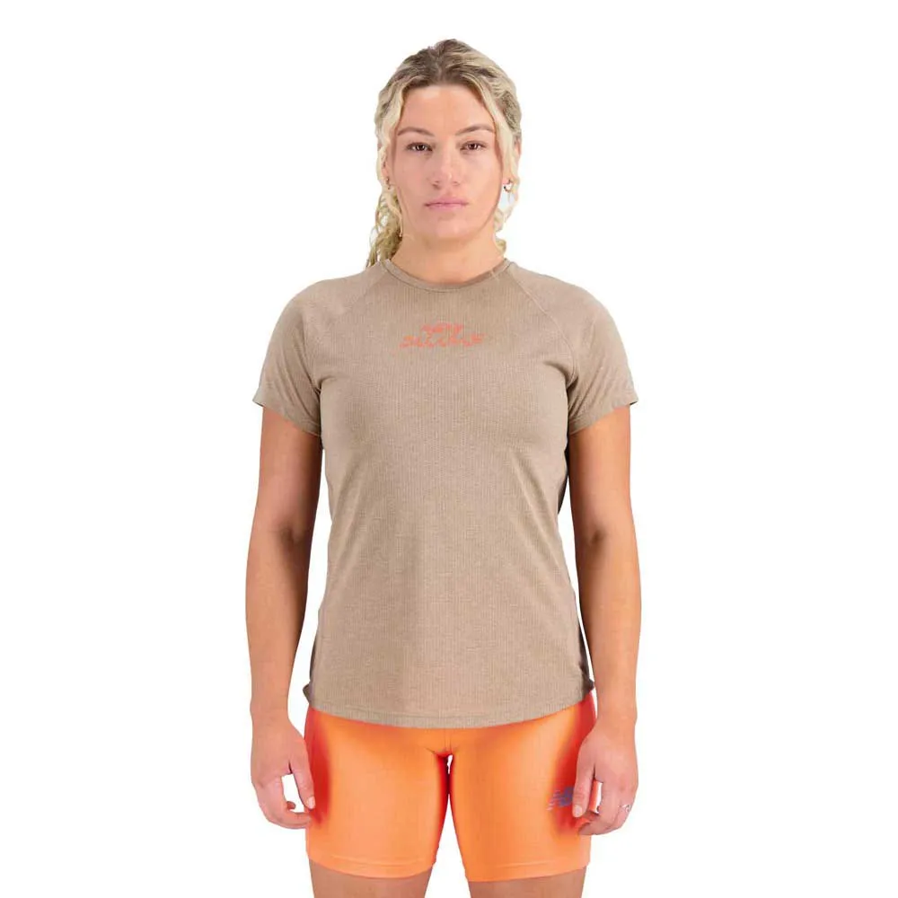 New Balance Printed Impact Kurzarm-t-shirt female New Balance Printed Impact Kurzarm-t-shirt female
