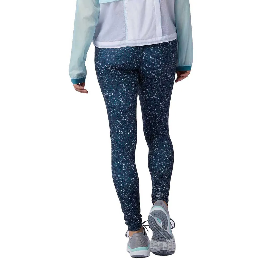 New Balance Printed Impact Run Leggings female, Mountain teal New Balance Printed Impact Run Leggings female, Mountain teal