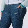 New Balance Printed Impact Run Leggings female, Mountain teal