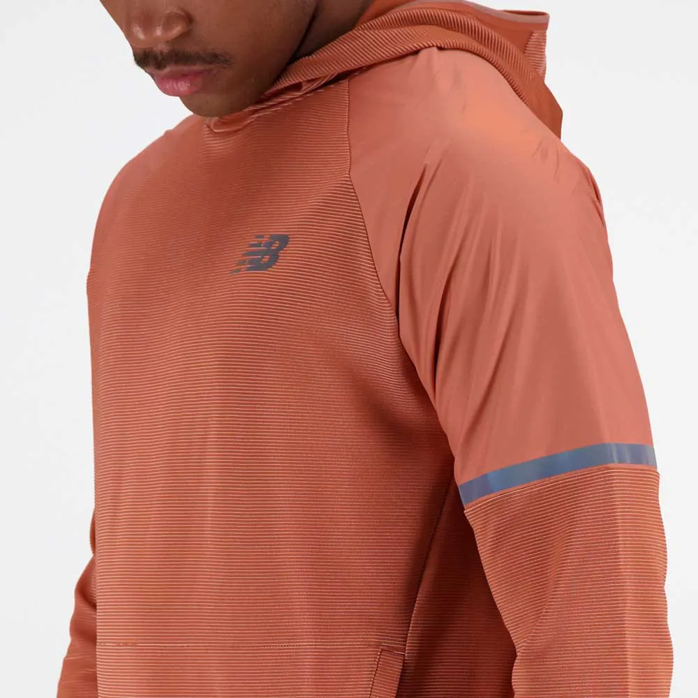 New Balance Q Speed Shift Sweatshirt male, Mahogany New Balance Q Speed Shift Sweatshirt male, Mahogany