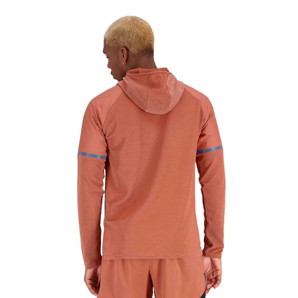 New Balance Q Speed Shift Sweatshirt male, Mahogany New Balance Q Speed Shift Sweatshirt male, Mahogany
