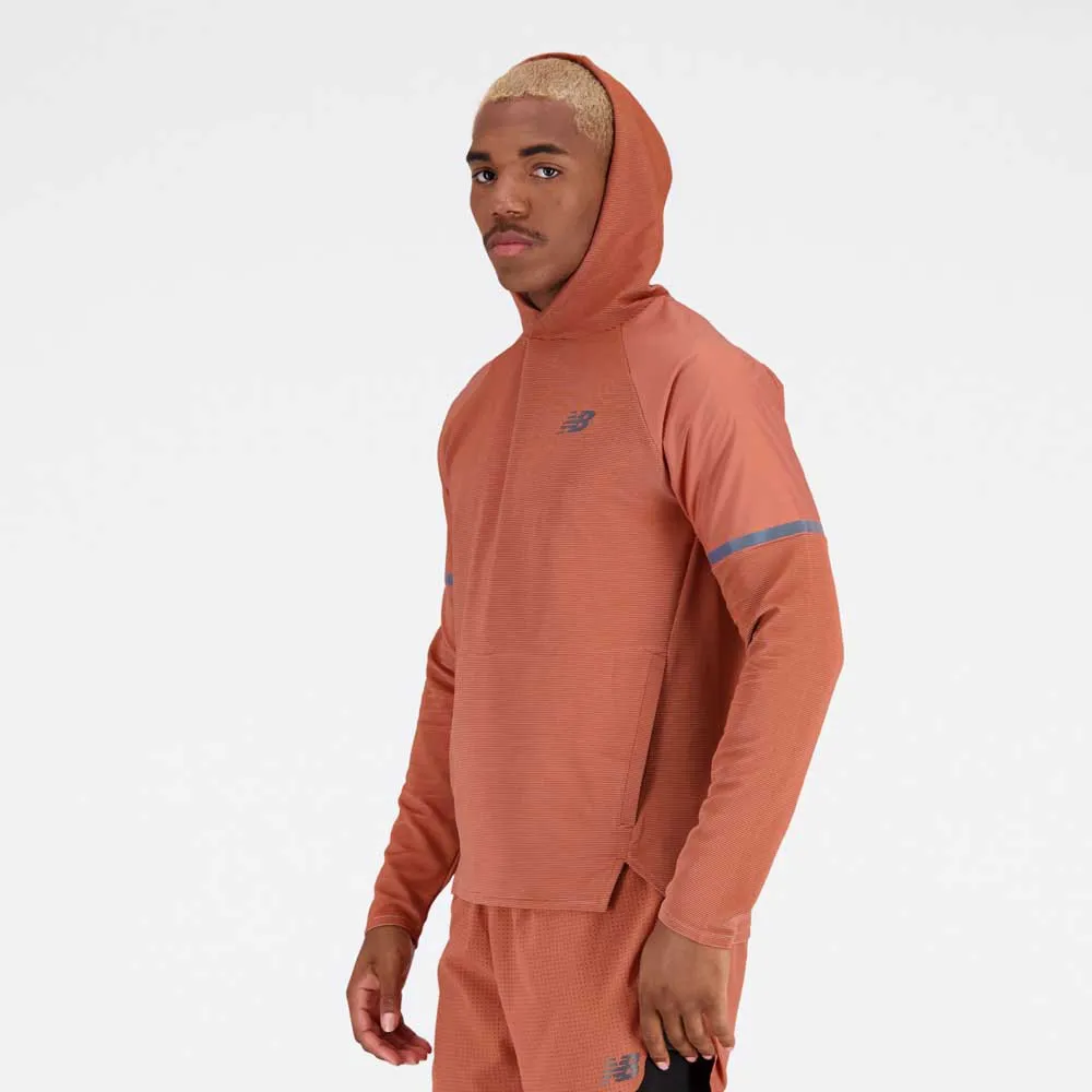New Balance Q Speed Shift Sweatshirt male, Mahogany New Balance Q Speed Shift Sweatshirt male, Mahogany