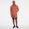 New Balance Q Speed Shift Sweatshirt male, Mahogany