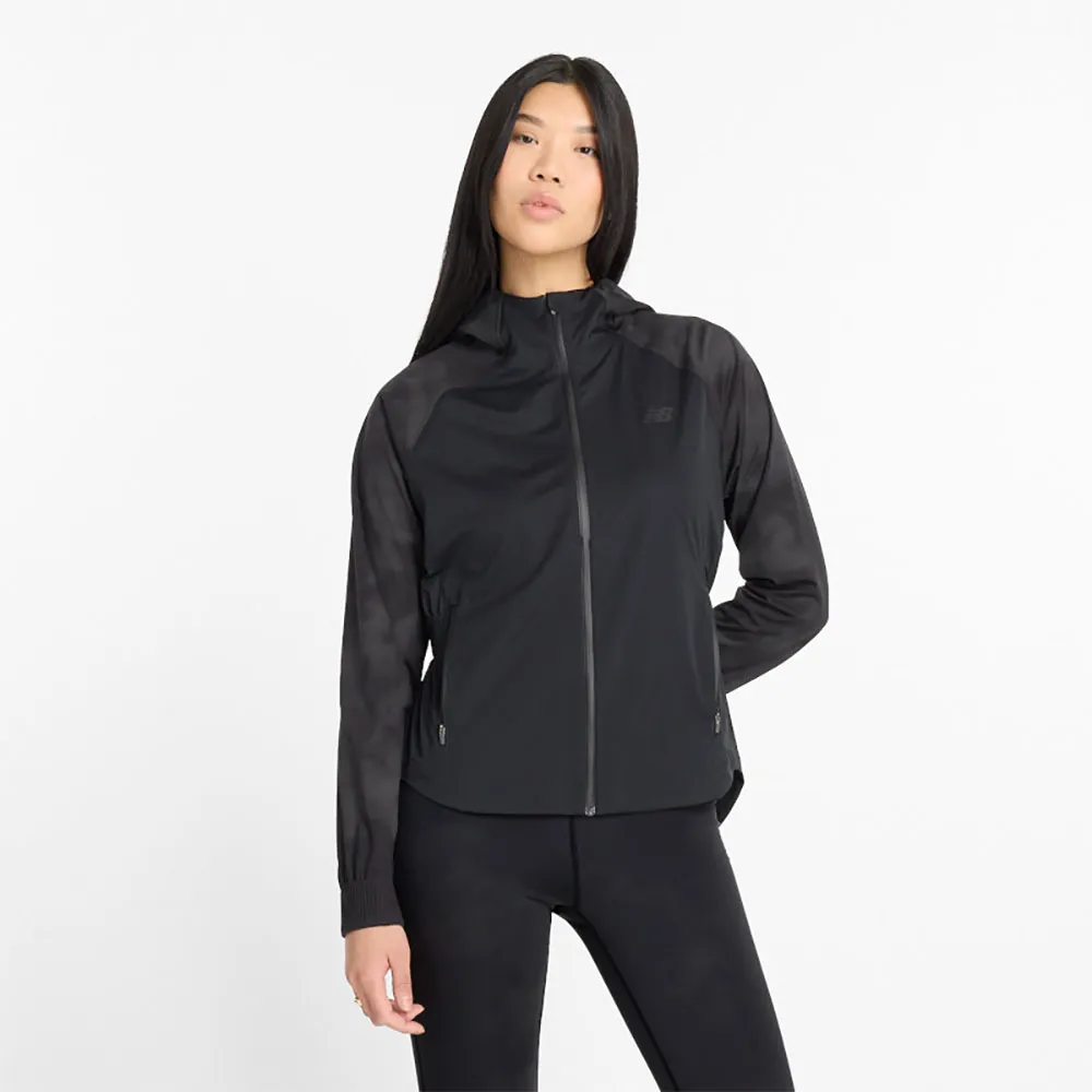 New Balance Reflective Jacke, Blacktop