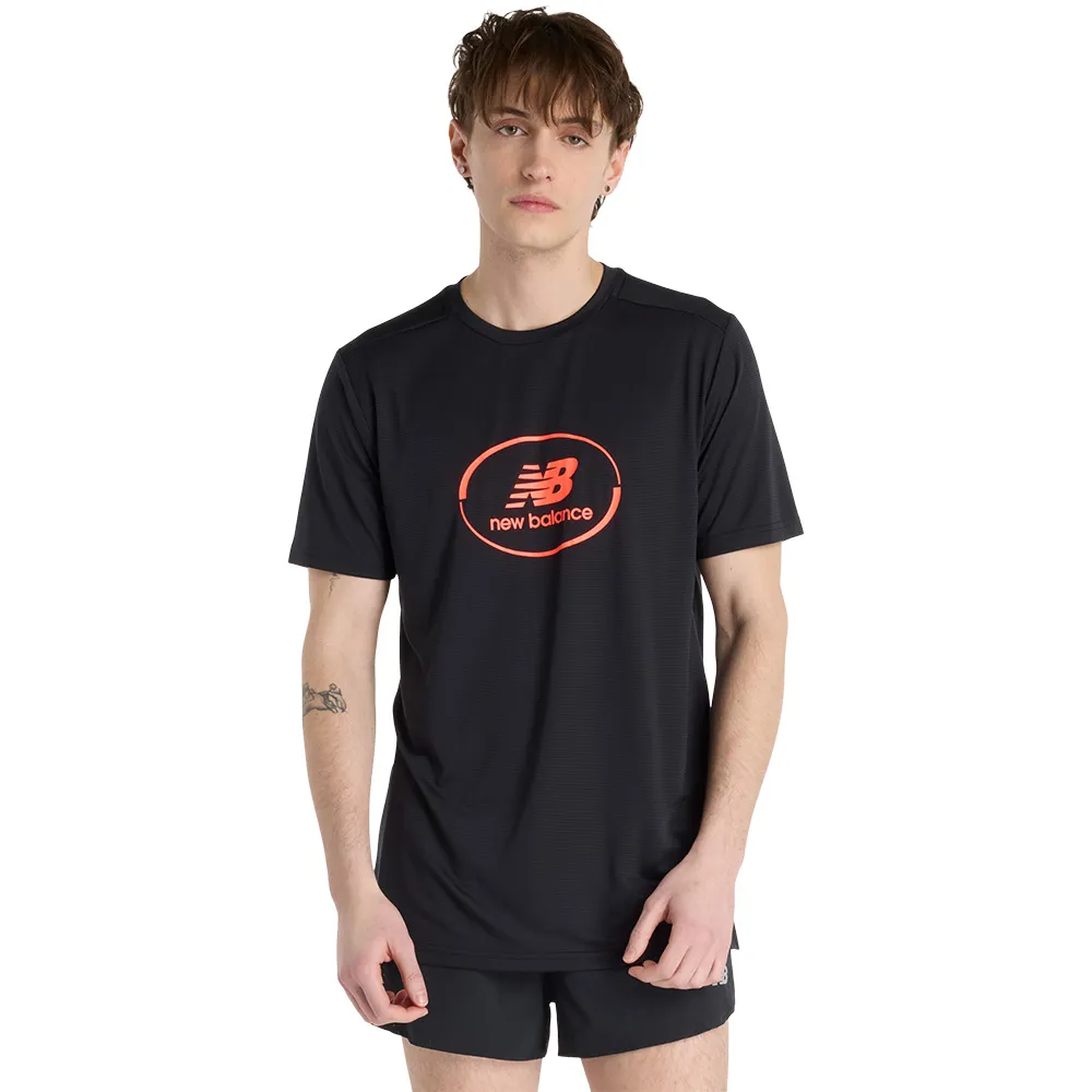 New Balance Se Gr Run Kurzarm-t-shirt male