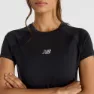 New Balance Seasonal Jacquard Kurzarm-t-shirt female