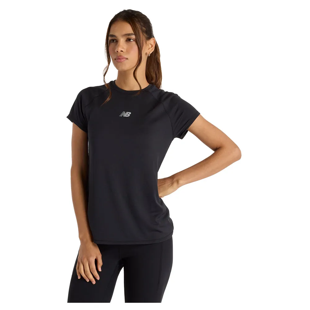 New Balance Seasonal Jacquard Kurzarm-t-shirt female