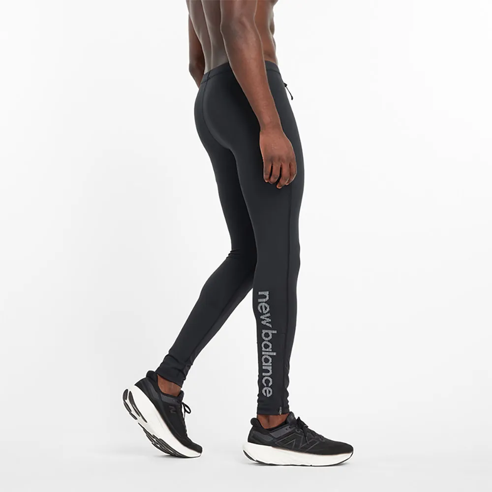 New Balance Sleek Reflective Leggings male New Balance Sleek Reflective Leggings male