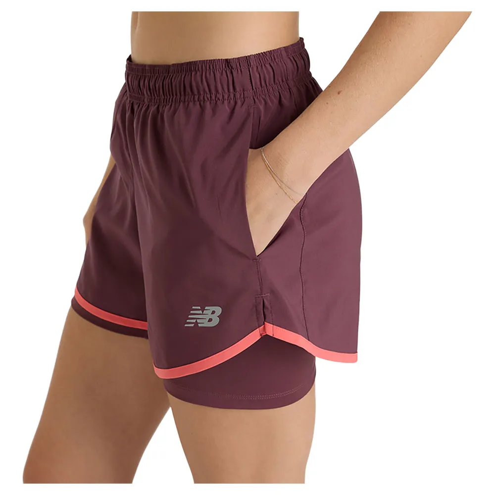 New Balance Sport Essentials 2-in-1 3´´ Kurze Hose female New Balance Sport Essentials 2-in-1 3´´ Kurze Hose female