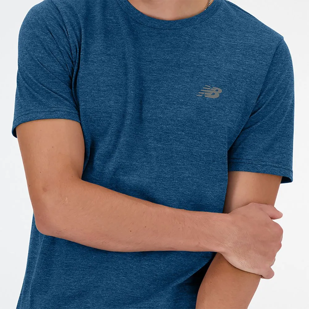 New Balance Sport Essentials Heathertech Kurzarm-t-shirt male New Balance Sport Essentials Heathertech Kurzarm-t-shirt male