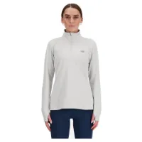 New Balance Sport Essentials Space Dye Halbreißverschluss-langarm-t-shirt female
