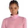 New Balance Sport Essentials Space Dye Halbreißverschluss-langarm-t-shirt female