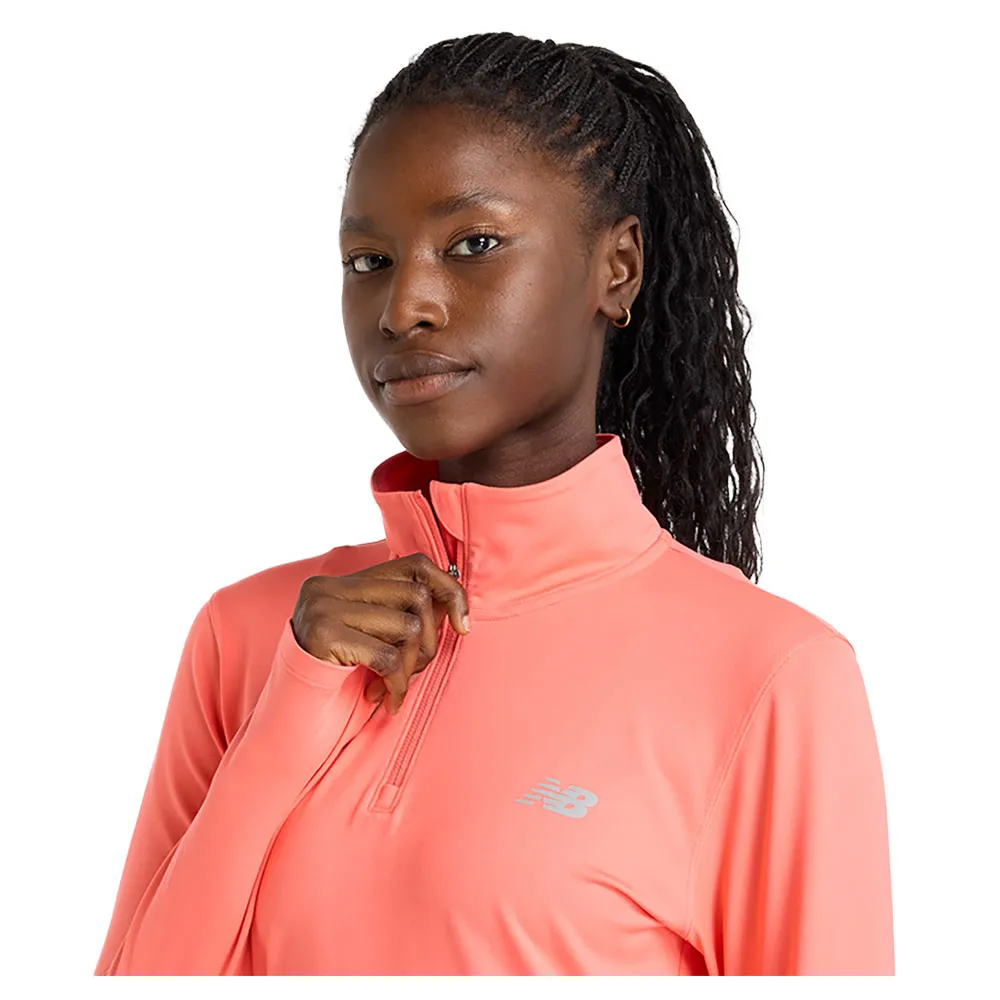 New Balance Sport Essentials Space Dye Langarm-t-shirt female