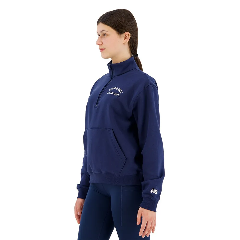 New Balance Sportswear´s Greatest Hits Halbreißverschluss-langarm-t-shirt female