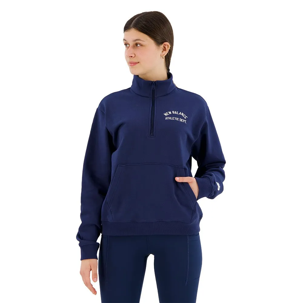 New Balance Sportswear´s Greatest Hits Halbreißverschluss-langarm-t-shirt female