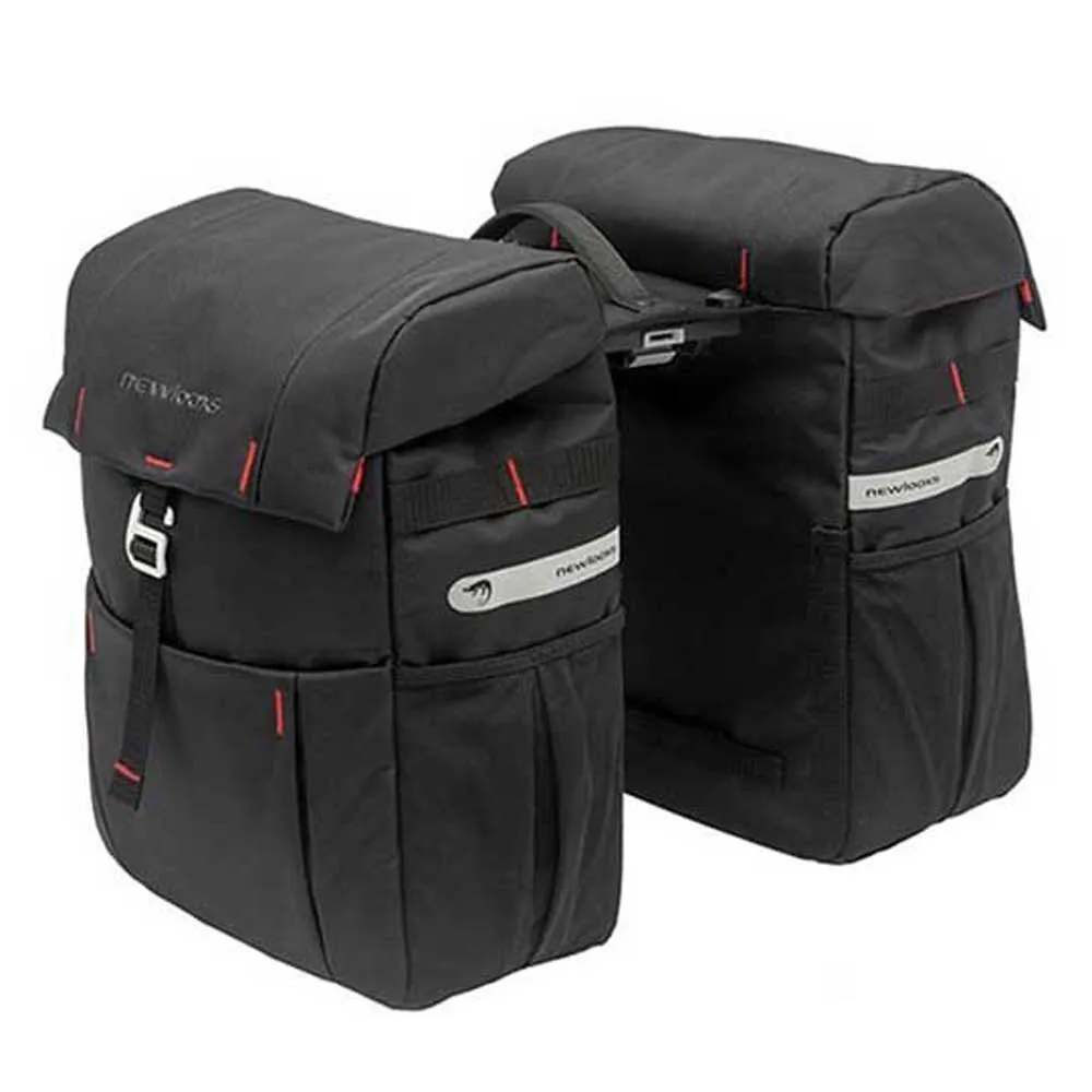 New Looxs Vigo Mik Fahrradtaschen 37l, Black, One Size New Looxs Vigo Mik Fahrradtaschen 37l, Black, One Size