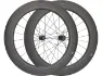 NEWMEN Advanced SL R.80 Streem Disc Center Lock Carbon 28" Laufradsatz, Schwarz, 28" Satz (VR 12 x 100 + HR 12 x 142) SRAM XDR