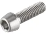 NEWMEN Ersatzschraube für Vorbau / Sattelstütze, Titan, M5 x 16