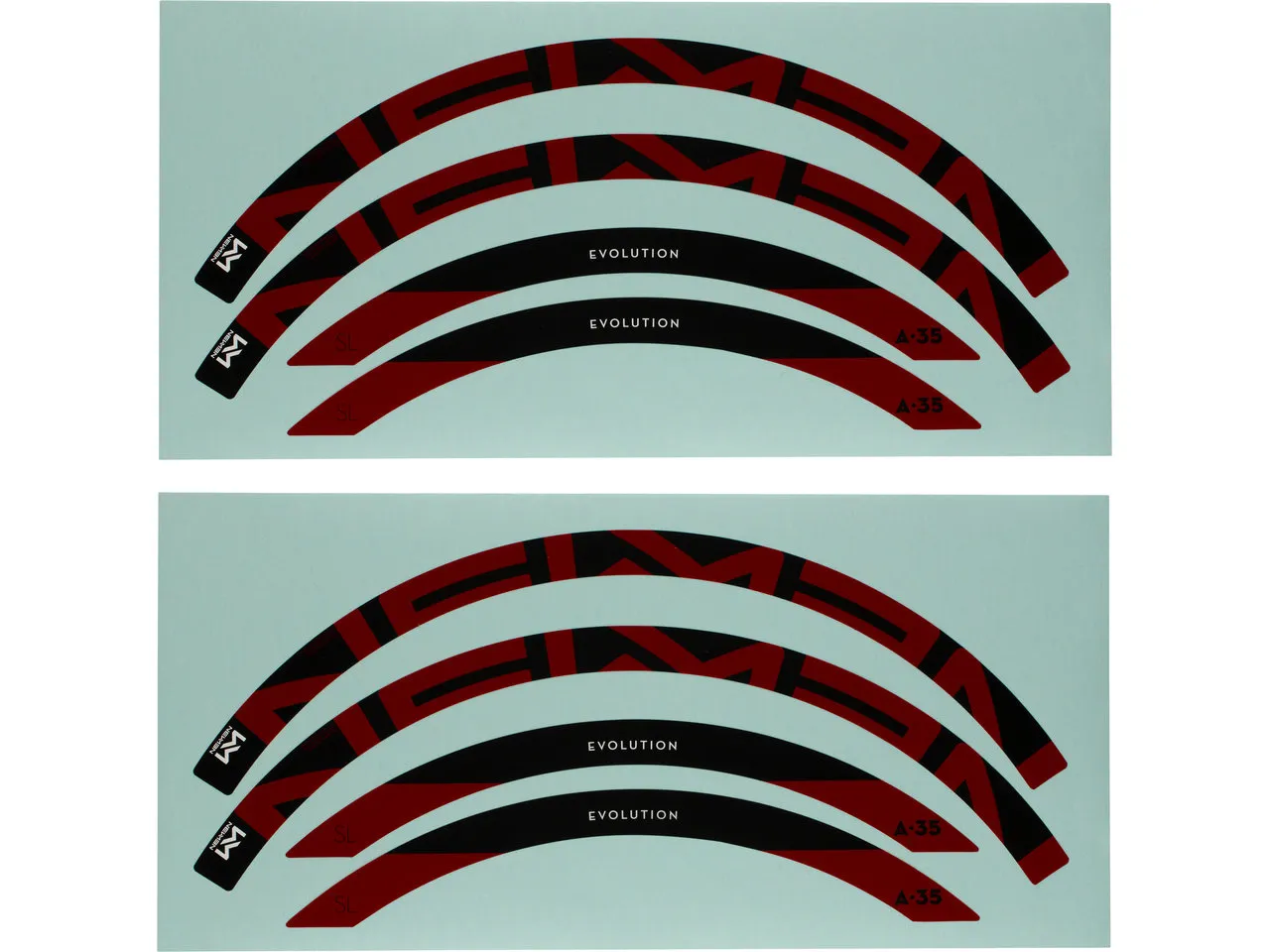 NEWMEN Felgen Decal Kit A.35