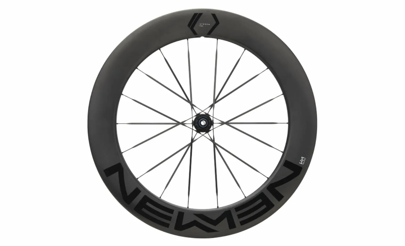 NEWMEN Streem TT.80 VONOA Carbon Hinterrad, Schwarz, 622 18h 12 x 142