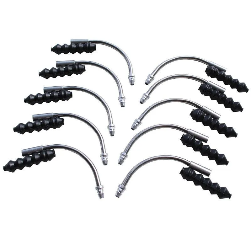 Newton 10er Pack v-brake Krümmern mit Faltenbalg 90°. Unisex, grau, TU Newton 10er Pack v-brake Krümmern mit Faltenbalg 90°. Unisex, grau, TU