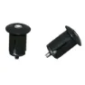 Newton Bügelstopfenpaar mit Expander Unisex, schwarz, 18.2mm/25.2mm