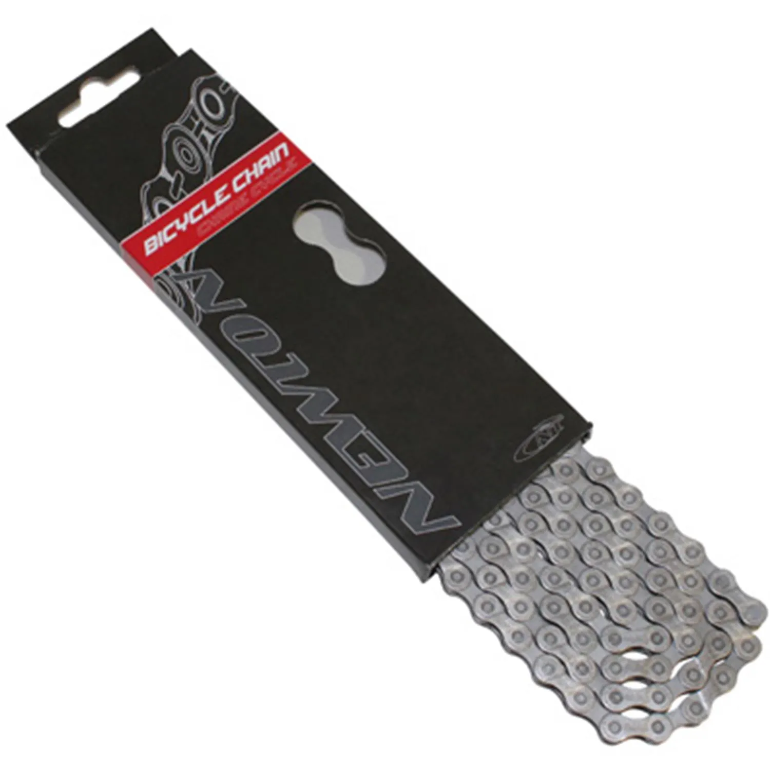 Newton City-Bmx-Kette S1 (3.30 - 1-2"x1-8") 1-3 v Unisex, grau, 112 Glieder Newton City-Bmx-Kette S1 (3.30 - 1-2"x1-8") 1-3 v Unisex, grau, 112 Glieder