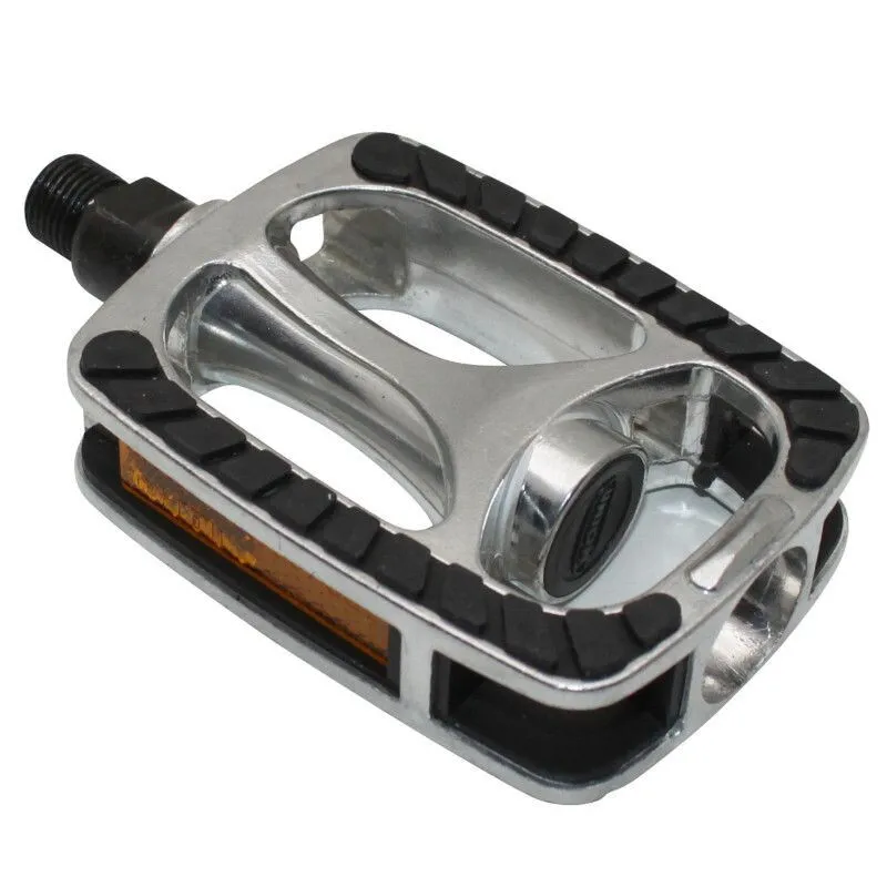 Newton City-Pedale Alu 811 Unisex, silber, 9/16" Newton City-Pedale Alu 811 Unisex, silber, 9/16"
