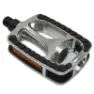 Newton City-Pedale Alu 811 Unisex, silber, 9/16"