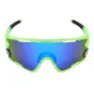 Newton Fahrradbrille Nagas Gestell mit 2 austauschbaren Gläsern, Solar blau und beleuchtet orange, geliefert in einer weichen Box - Glas 171352 in transparent kann bestellt werd, gelb, TU